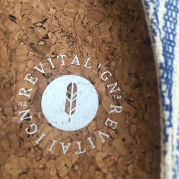 REVITALIGN Women's Esplanade Canvas Slides/Mules in Blue Stripe - Orthotic, 7.5 - Picture 13 of 13